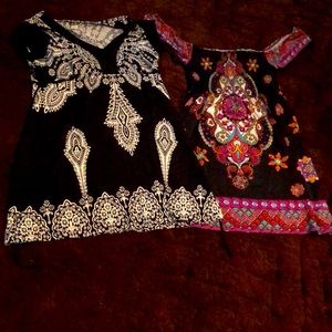2 XL Flowy Dresses